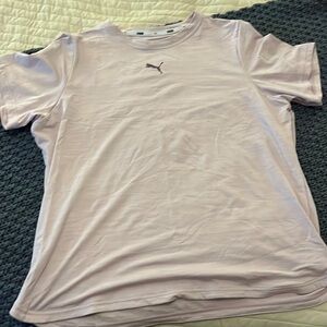 Puma Moisture Wicking T-shirt Purple - Large